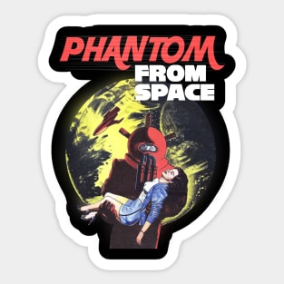 Phantom From Space )( Cult Classic Sci Fi Horror Fan Art Sticker